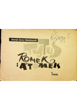 Tytus Romek i A tomek księga 1