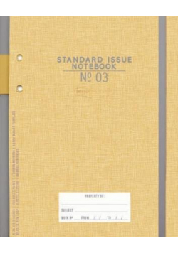 Notes A5/192K linia Ochre