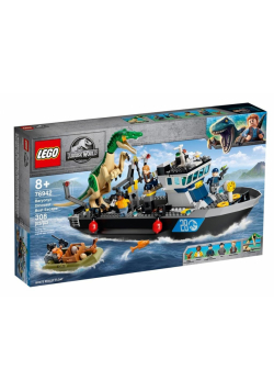 LEGO(R) JURRASIC WORLD Barionyks i ucieczka łodzią