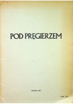 Pod pręgierzem