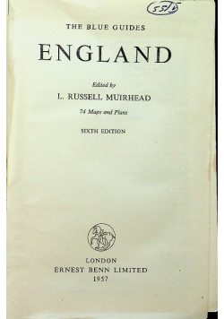 The blue guides England