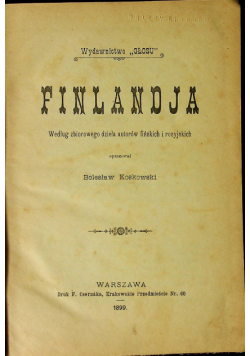 Finlandja 1899r