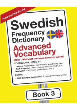 Swedish Frequency Dictionary - Advanced Vocabulary
