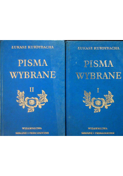 Kurdybacha Pisma Wybrane tom 1 i 2
