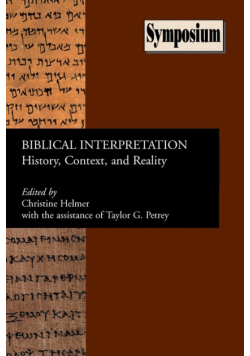 Biblical Interpretation