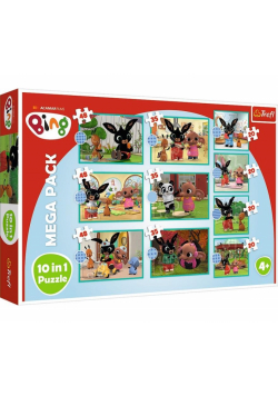 Puzzle 10w1 Co robi Bing? TREFL
