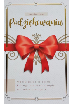 Karnet Podziękowania 2K - 064