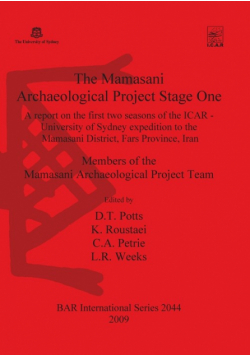 The Mamasani Archaeological Project Stage One