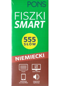 Fiszki Smart 555 słów. Niemiecki w.2022