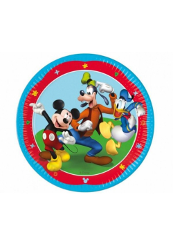 Talerzyki papierowe Mickey 23cm 8szt
