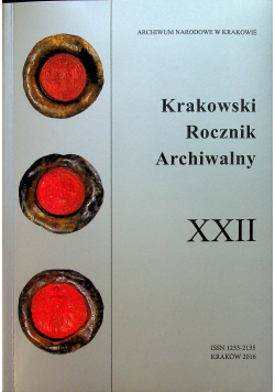 Krakowski rocznik archiwalny XXII