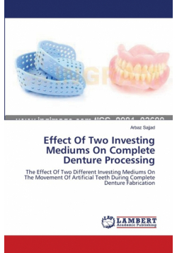Effect Of Two Investing Mediums On  Complete Denture Processing