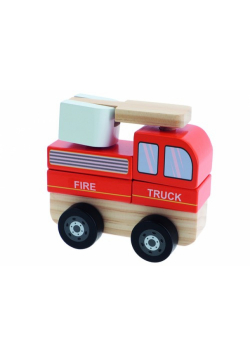 Zabawka drewniana Straż pożarna