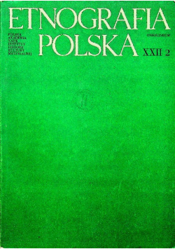 Etnografia Polska XXII 2