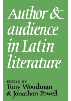 Author and Audience in Latin Literature