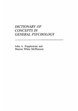 Dictionary of Concepts in General Psychology