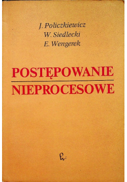 Postępowanie nieprocesowe
