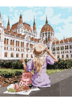 Malowanie po numerach-Weekend w Budapeszcie 40x50