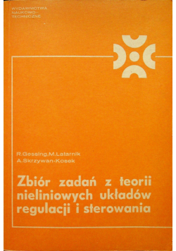 Zbiór zadań z teorii nieliniowych układów regulacji i sterowania