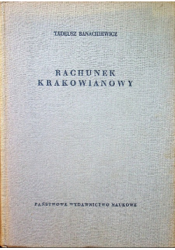 Rachunek krakowianowy