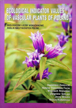 Ecological indicator values of vascular plants of Poland