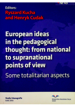 European ideas nin the pedagogical