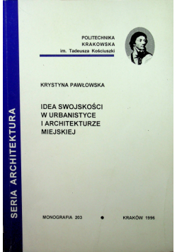 Idea swojskości e urbanistyce i architekturze miejskiej