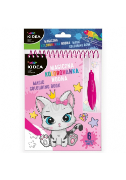 Magiczna kolorowanka wodna - kotki KIDEA