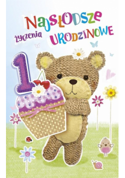 Kartka okolicznościowa Urodziny Roczek N06