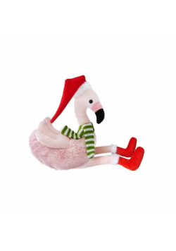 Maskotka Flaming Xmas 20cm