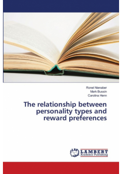 The relationship between personality types and reward preferences