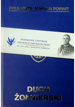 Duch żołnierski Reprint z 1935 roku