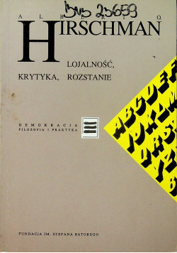 Lojalność krytyka rozstanie