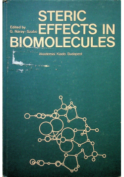 Steric effects in biomolecules