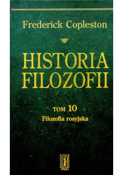 Historia filozofii Tom 10 filozofia rosyjska