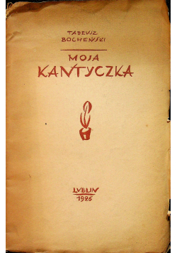 Moja Kantyczka 1926 r.