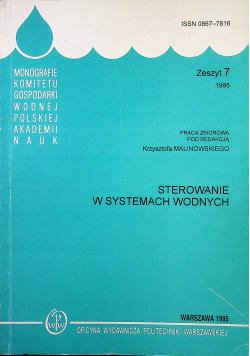 Sterowanie w systemach wodnych