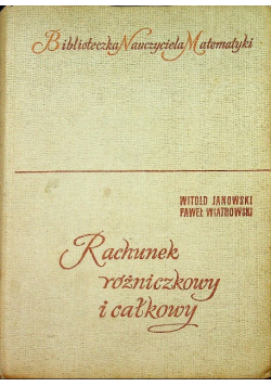 Rachunek różniczkowy i całkowy
