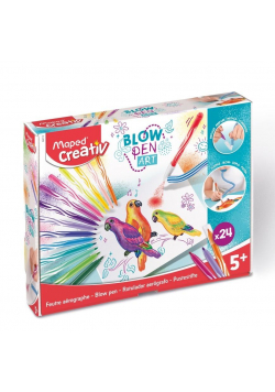 Flamastry dmuchane 24 kolory MAPED CREATIV