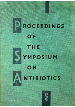 Proceedings of the Symposium on Antibiotics