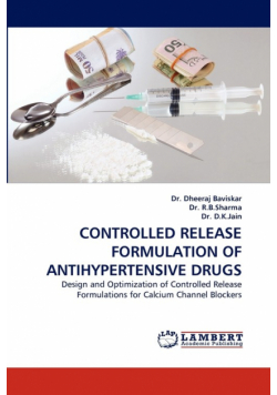 Controlled Release Formulation of Antihypertensive Drugs