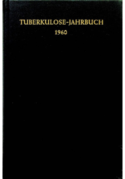Tuberkulose jahrbuch 1960