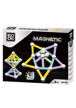 Klocki Blocki Magnetic 38 el.