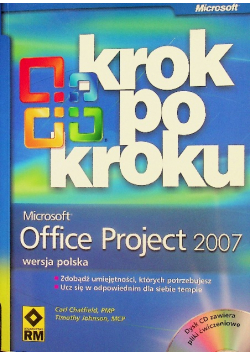 Krok po kroku Microsoft Office Project 2007 z CD