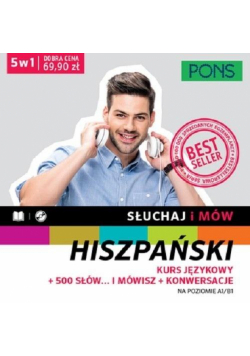 Pakiet: Słuchaj i mów. Hiszpański 5w1