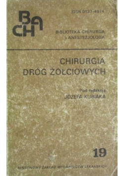 Chirurgia dróg żółciowych