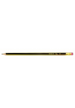 Ołówek z gumką twar.H4 KV050-H4 (12szt.)