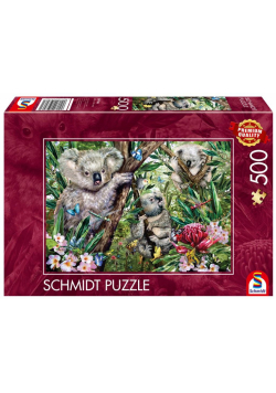 Puzzle 500 Rodzina koali
