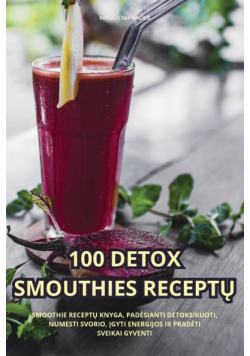 100 Detox Smouthies Receptų