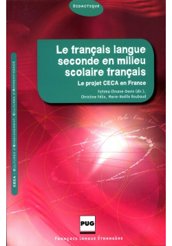 Francais langue seconde en milieu scolaire francais
